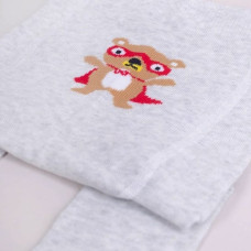 Yo Baby Zeķubikses 80/86 RAB-0003 light grey bear
