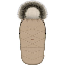 Adjustable footmuff with bag GrowUP Scandi 0-36m beige