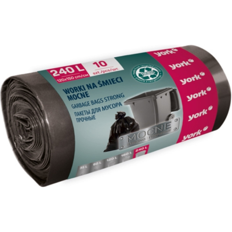 York Atkritumu maisi STRONG 240l / 10gab.