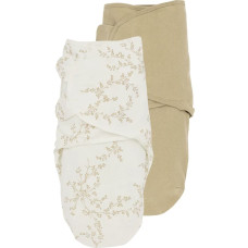 Meyco Baby Branches Sand Autiņ&scaron; ietī&scaron;anai 2gab 0-3m