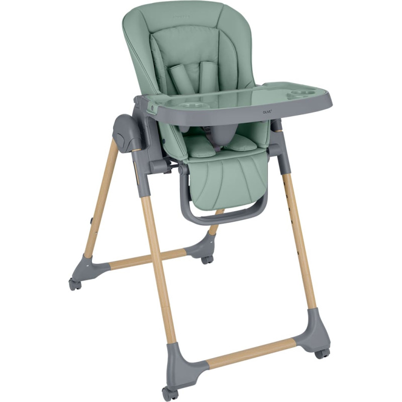 KIKKABOO Feeding Table Olive 2 Mint
