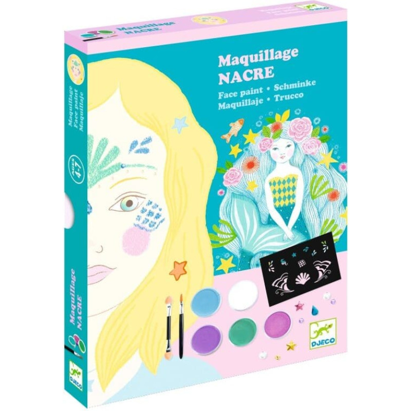Djeco Face paints - Sets and accessories - Pearl