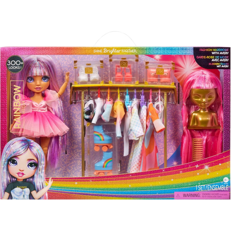 Rainbow High Averys fashion Rack 428268