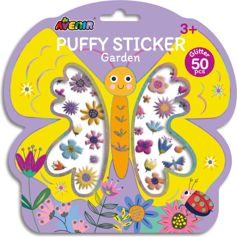 Avenir Puffy Sticker Garden