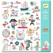 Djeco 160 stickers - Pirate attack!