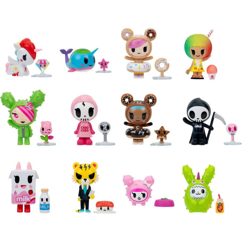 Tokidoki figure with accessory, 5 cm