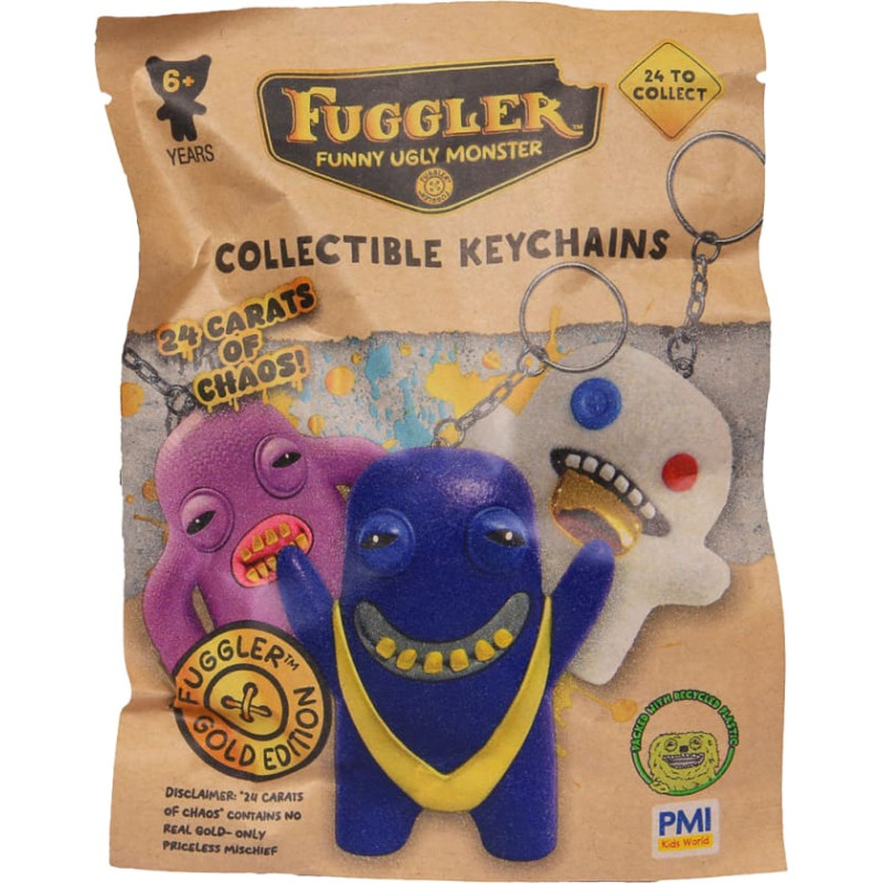 Fuggler Figural keychain in blind pack, 6 cm