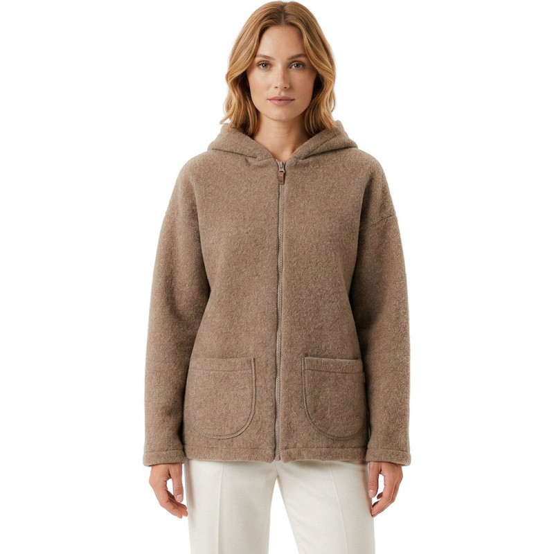 Kurtka dla kobiet wełniana Zoya Sierra XL brown