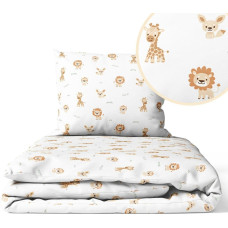 Ankras Cover set -  2 pcs - 135x100, 40x60 - SWEET SAFARI