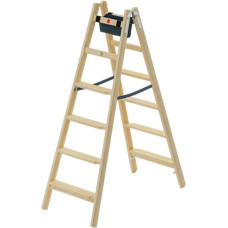 Hailo Kāpnes divpusējās H77 ComfortLine / koka / 2x6 pakāpieni