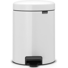 BRABANTIA Pedal bin NewIcon, 5 l, White 112065