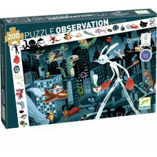 DJECO Observation puzzles - Night City - 200 pcs DJ07461