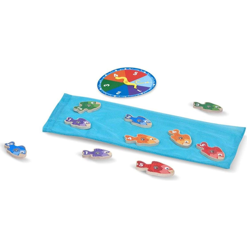 Melissa & Doug Melissa&Doug Fishing Game Art.5149 Komplekts zivs ar magnētiem