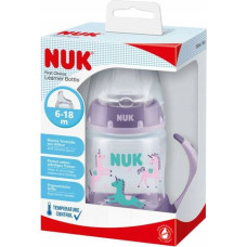 NUK ZE-105 Set FC Bottle 150ml with handles and temperature indicator + non-drip silicone teat free