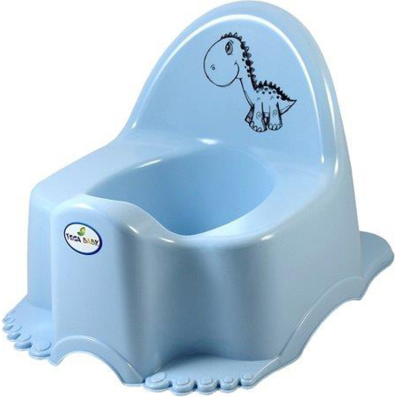 Tega Baby Bērnu podiņš ECO DINO light blue DN-001  TegaBaby