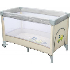 Baby Mix Ceļojumu gulta SPARROWS beige 33205 [A]