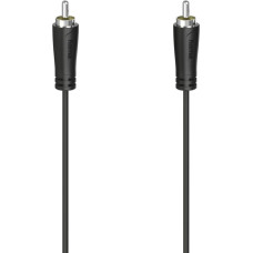 Hama 00205099 Digital Audio Cable 3m RCA Black