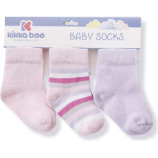 Baby socks Stripes Purple 1-2y