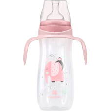 PP feeding bottle 400ml Jingle Jungle Pink