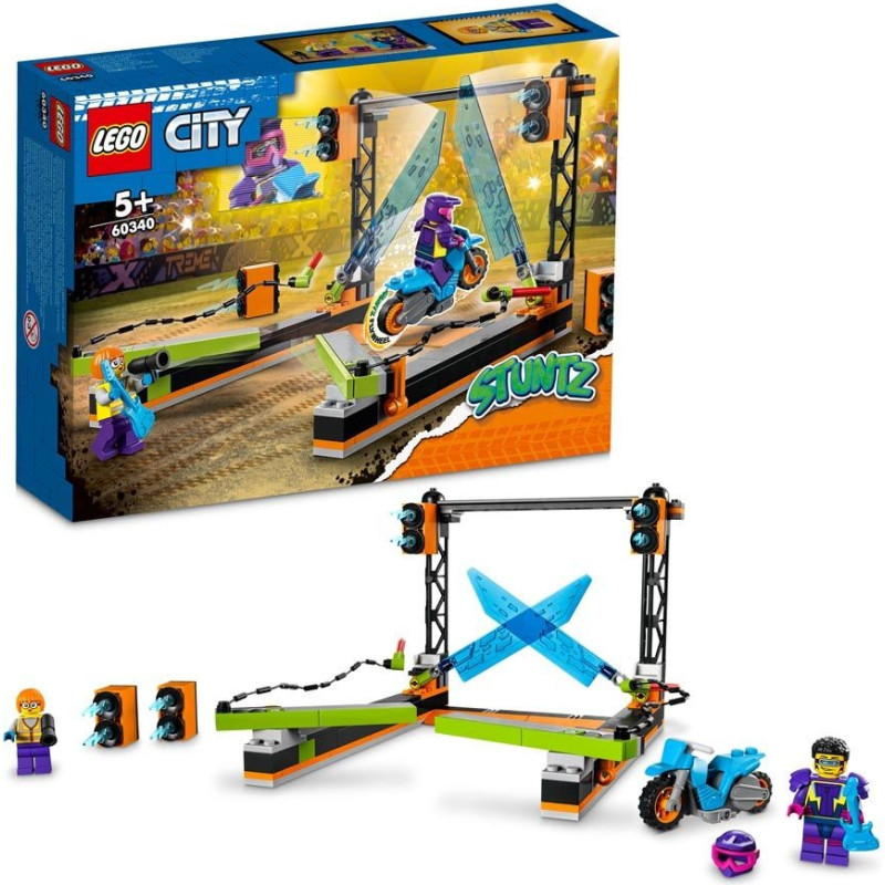 Lego City Wyzwanie kaskaderskie: ostrze 60340