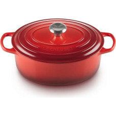 Le Creuset Čuguna katls ovāls 27cm / 4,1L sarkans