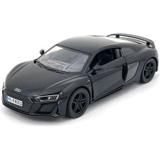 Kinsmart toy car, 2020 Audi R8 Coupé, black