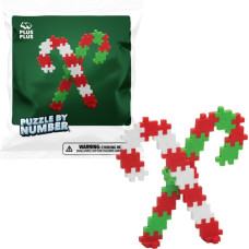 Plus Plus puzzle by number Canes, 40 pcs.