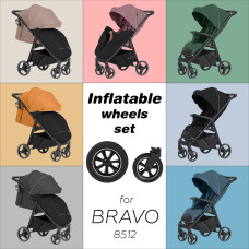 Carrello Baby Inflatible wheels set for Bravo 2024