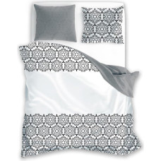 BEDDING SET 180X200+2x70X80 COTTON. GLAMOUR 017