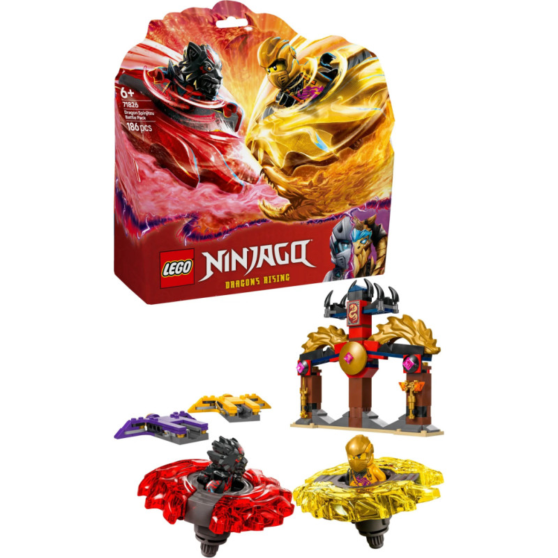 Lego Ninjago Smocze Spinjitzu — Zestaw Bitewny 71826