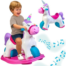 Feber interactive rocking unicorn 2-in-1 – ride-on and balance bike