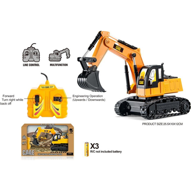 HIPO Construction Machine - 02088 - R/C - EXCAVATOR