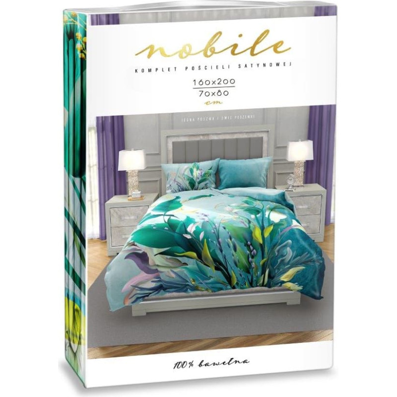 POŚCIEL KPL.160X200+2x70X80 NOBILE 008 SATYNA BAW.FOTOPRINT