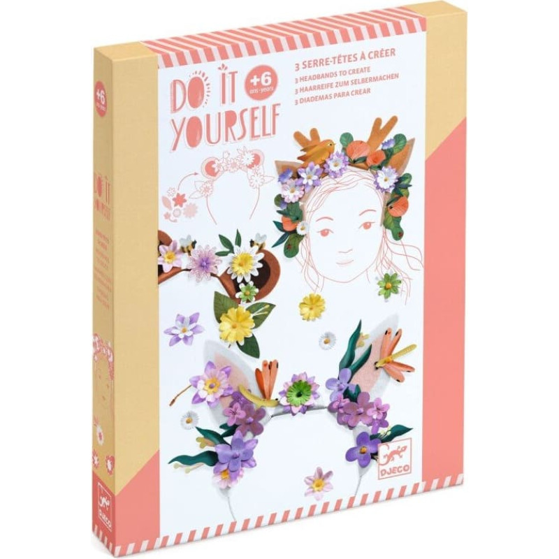Djeco DIY - Create - Headbands - Flower friends