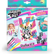 Airbrush Mākslas aktivitāšu komplekts Mini Poster