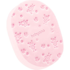 Babyono baby bath sponge pink 1640/01