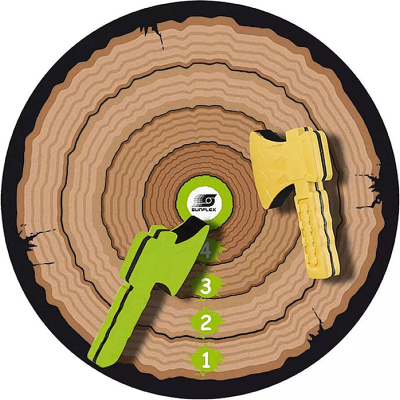 Kirveviskamine mäng takjakinnitusega