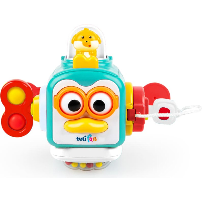 Dumel TULI FUN TF 30133 Kostka Pingwin turkusowa