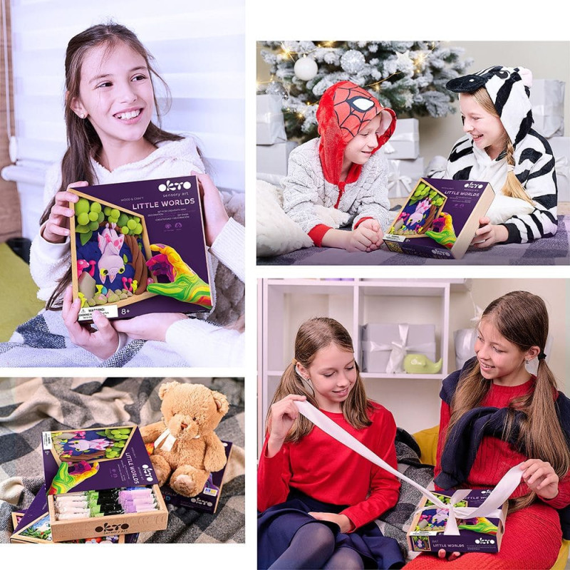 Okto Creative set Air clay Modelling clay - playset Little Bat