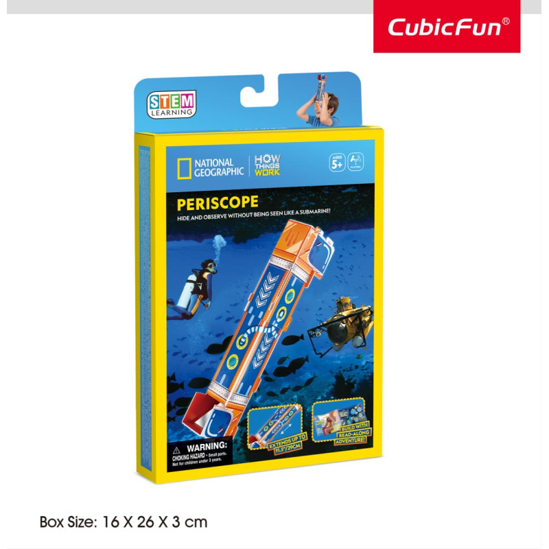 Cubic Fun National Geographic 3D puzle Periskops