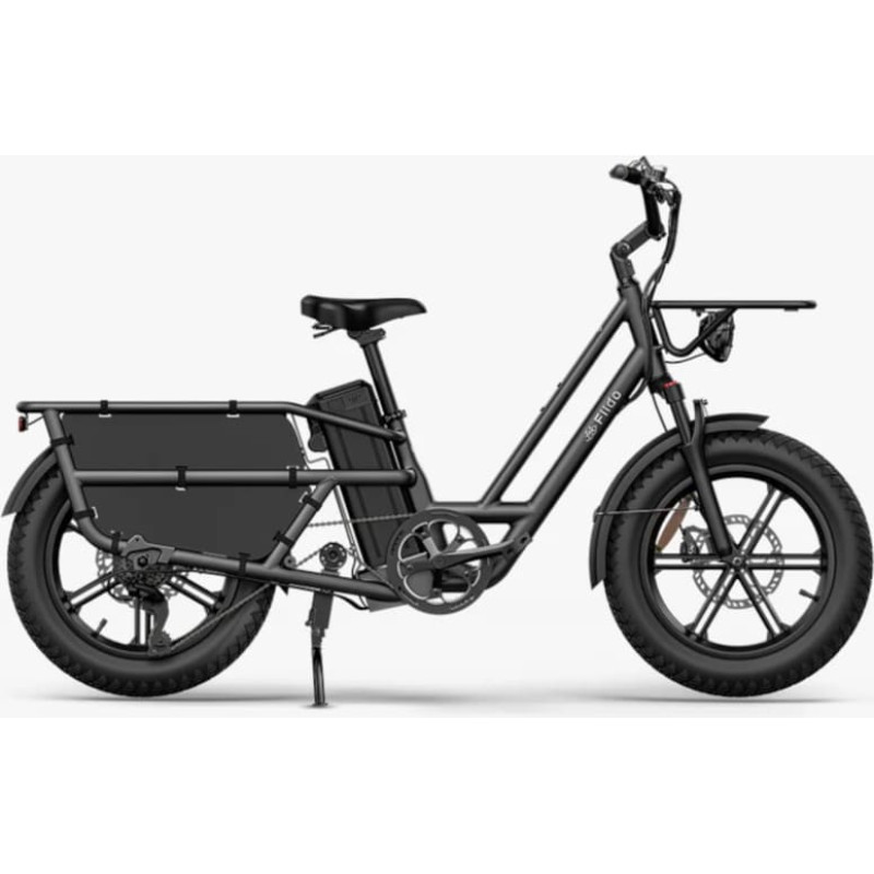 Fiido Electric Cargo Bike FIIDO T2 Longtail Cargo, Grey