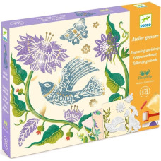 Djeco Workshops - Engraving - Passionflower