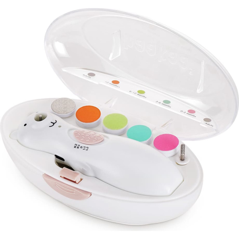 Haakaa Happii Bear komplekts &mdash; uzlādējama nagu vīlīte