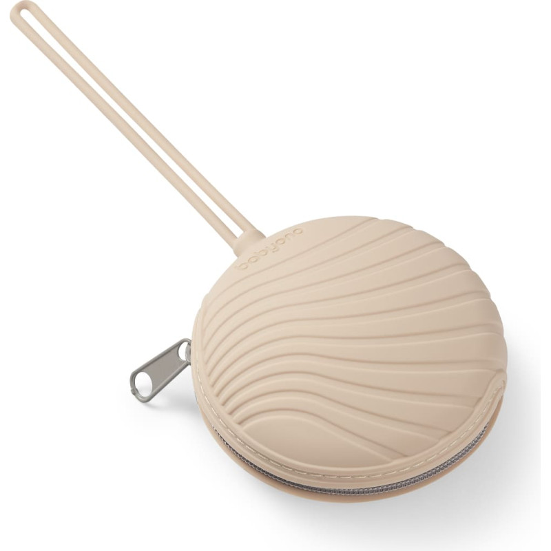 Babyono silicone soother case beige 1569/03