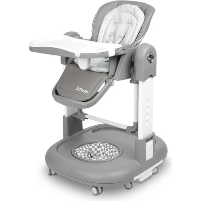 Caretero FEEDING CHAIR SITRON GREY