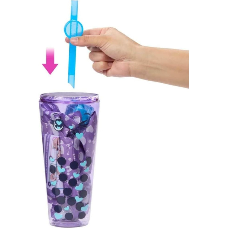 MIX Mattel HTJ19 Barbie Pop Reveal Bubble Tea Mleko Taro