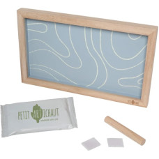 Petit Artichaut 2 PRINTS FRAME - BLUE ABSTRACT