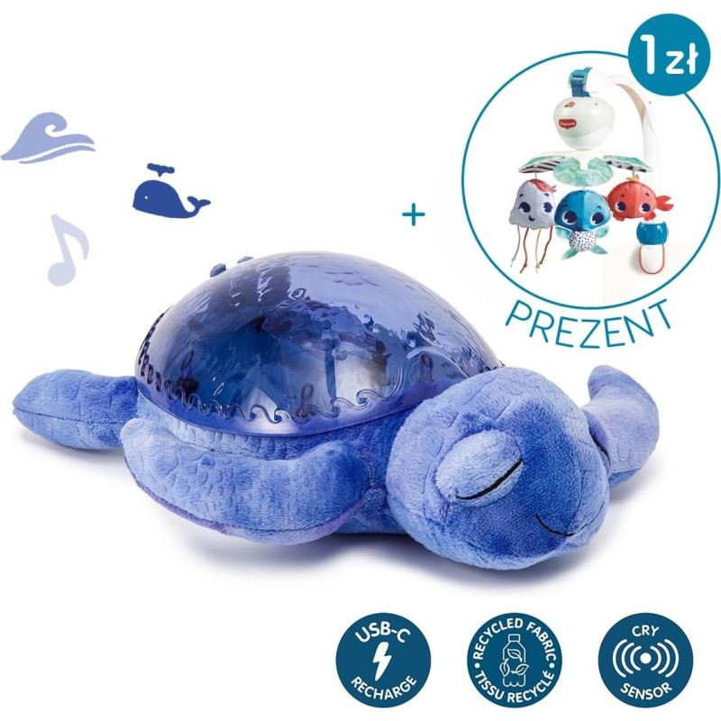 Cloud B TRANQUIL TURRTLE PURPLE (RECHARGEABLE)