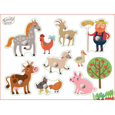 Smily Play SPW83803 Układanka drewniana