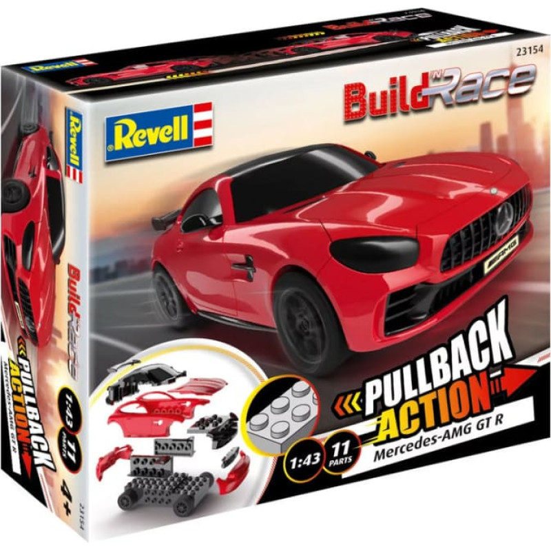 Revell KIT Pullback Mercedes-AMG GT R, red